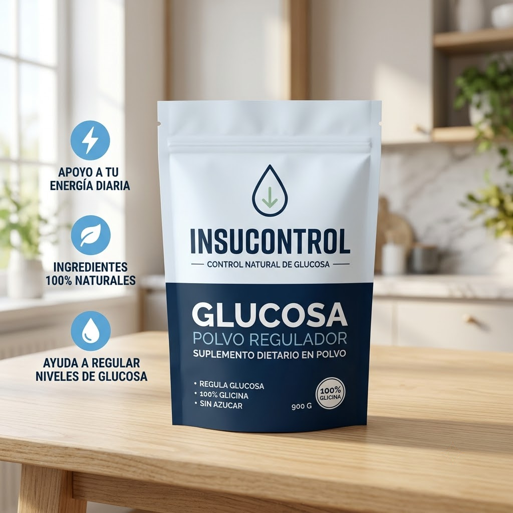 INSUCONTROL — suplemento dietario en polvo, 100% glicina, 900 g